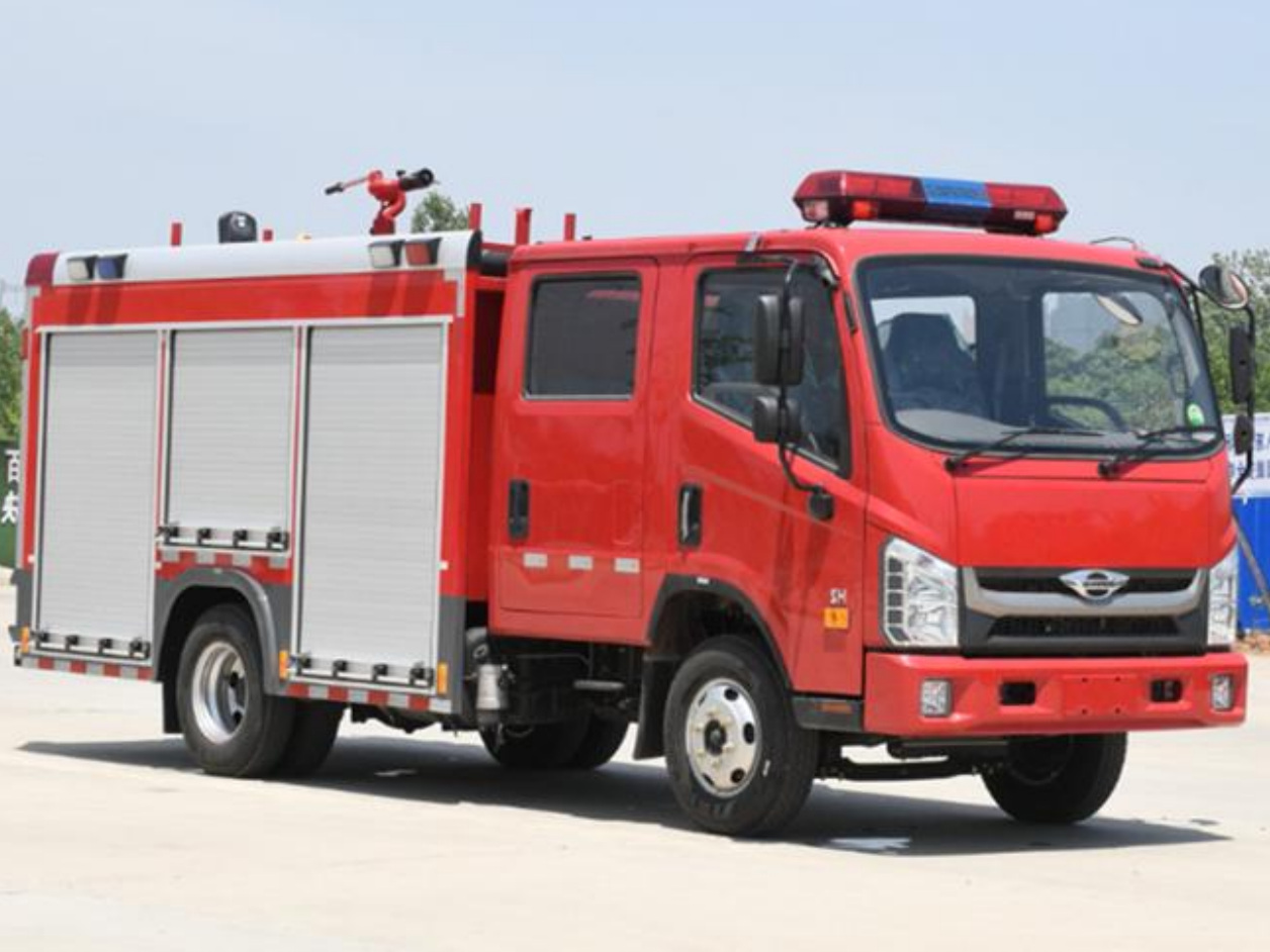 Foton 2.5-ton Water Tank Fire Truck product view