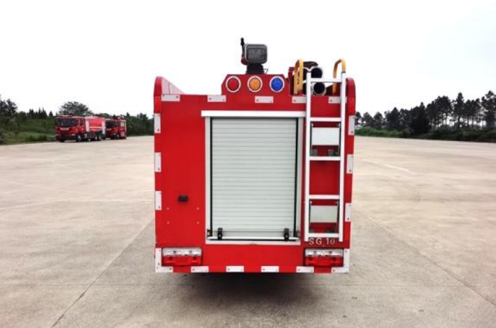 Dongfeng Tuyi Blue Plate 1 Ton Water Tank Fire Truck detail view 4