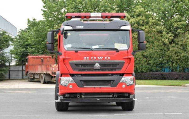 Sinotruk Howo 25 Ton Water Tank Fire Truck detail view 5