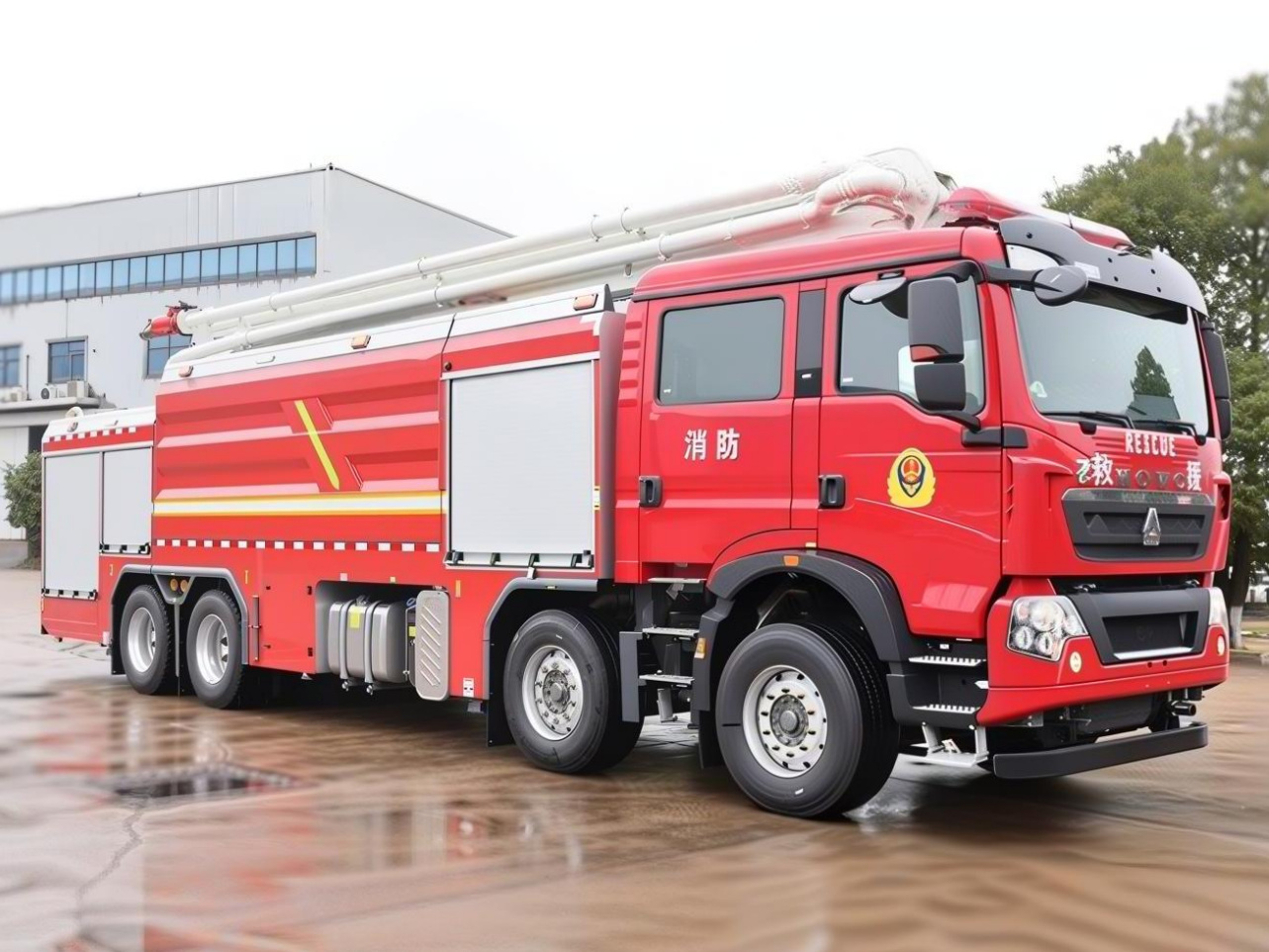 Sinotruk Howo 21m Elevating Platform Fire Truck product view
