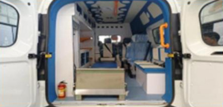 MAXUS V70 Medium Wheelbase Medium Roof Ambulance detail view 7