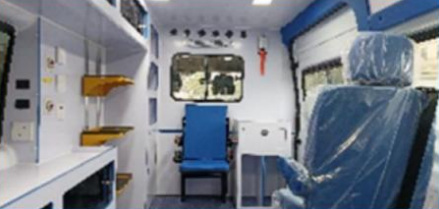 Ford Transit T8 Long-axis Ambulance detail view 7