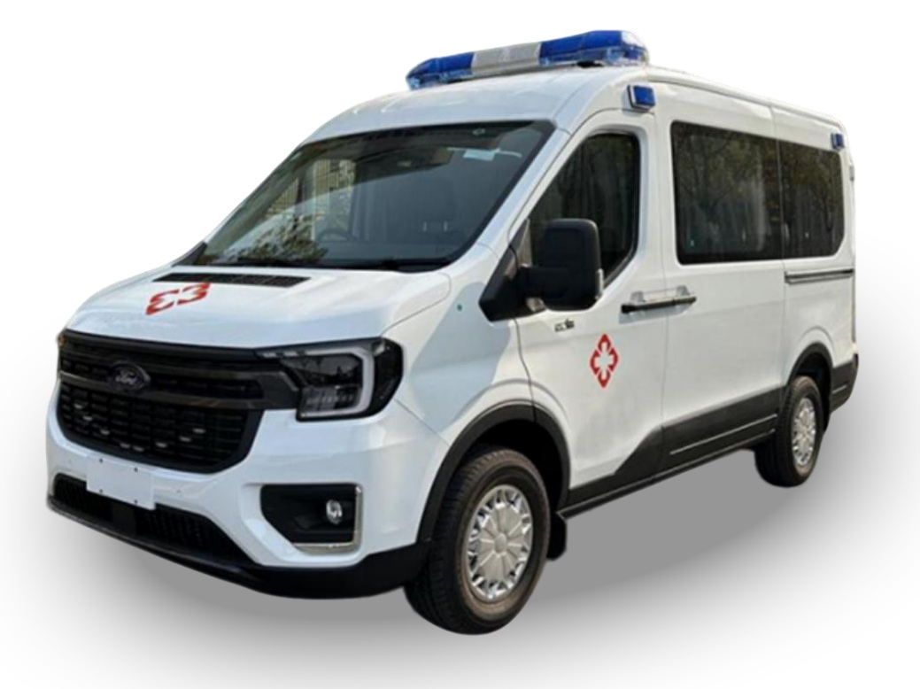 Ford Transit T8 Mid-axis Ambulance product view