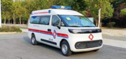 SAIC Dana Pure Electric Ambulance detail view 2