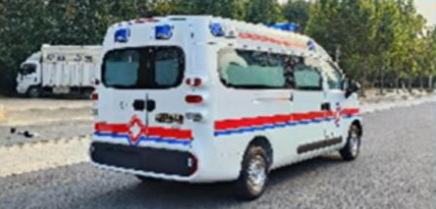 SAIC Dana Pure Electric Ambulance detail view 4