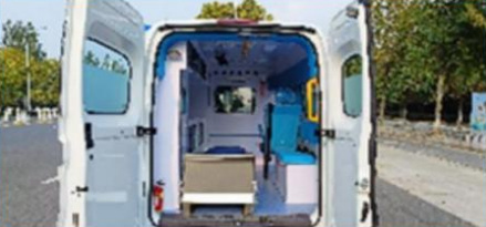 SAIC Dana Pure Electric Ambulance detail view 7