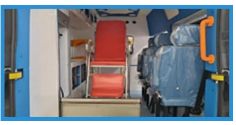 Maxus V70 Mid-axis Mid-roof Disabled Transport Vehicle detail view 7