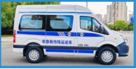 Foton Toano Short-axis Disabled Transport Vehicle detail view 3