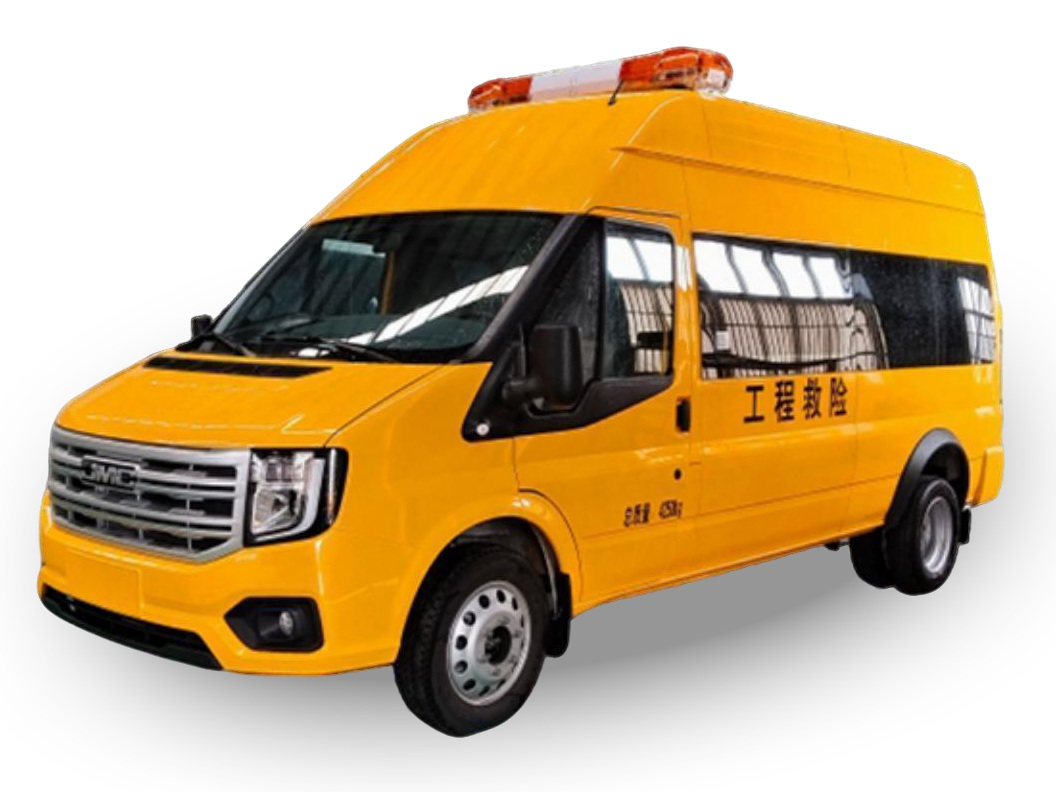 Jiangling Fushun Long-axis High-roof Rescue Vehicle product view