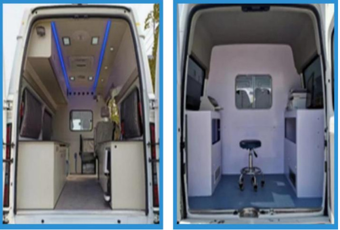 SAIC Maxus V80 Short-axis Medium-roof Mobile Service Vehicle detail view 3