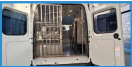 Ford V348 Long Wheelbase Medium Roof Prison Van detail view 6