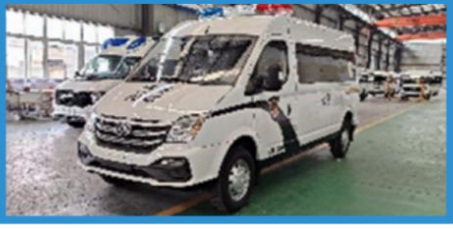 SAIC Maxus V80 Long-axis Prison Van detail view 3