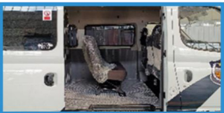 SAIC Maxus V80 Long-axis Prison Van detail view 6