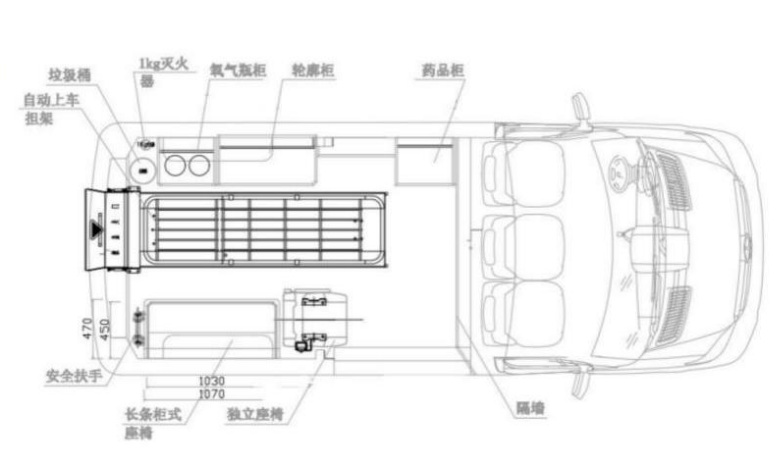 Ford Fursun S350 Ambulance detail view 5
