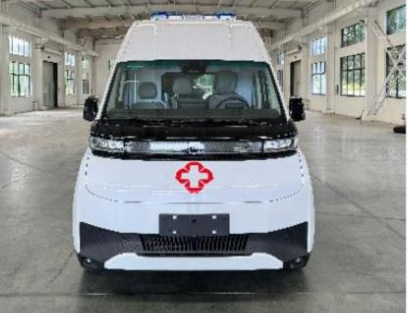 Purely Electric Ambulance detail view 2