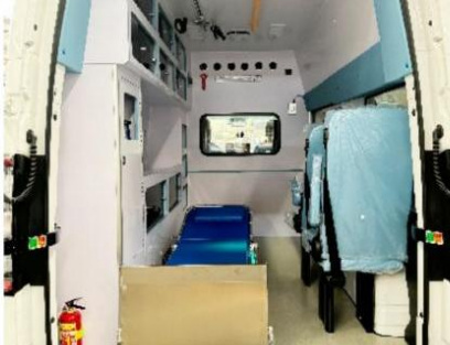 Purely Electric Ambulance detail view 4