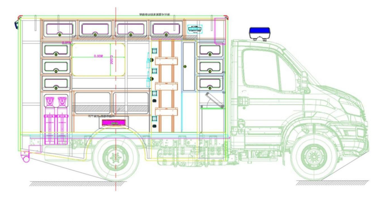 Four-wheel-drive Ambulance detail view 5