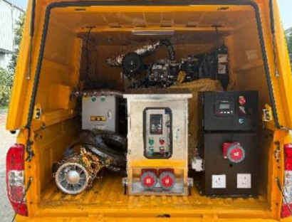 Large-flow Drainage Emergency Rescue Vehicle detail view 3