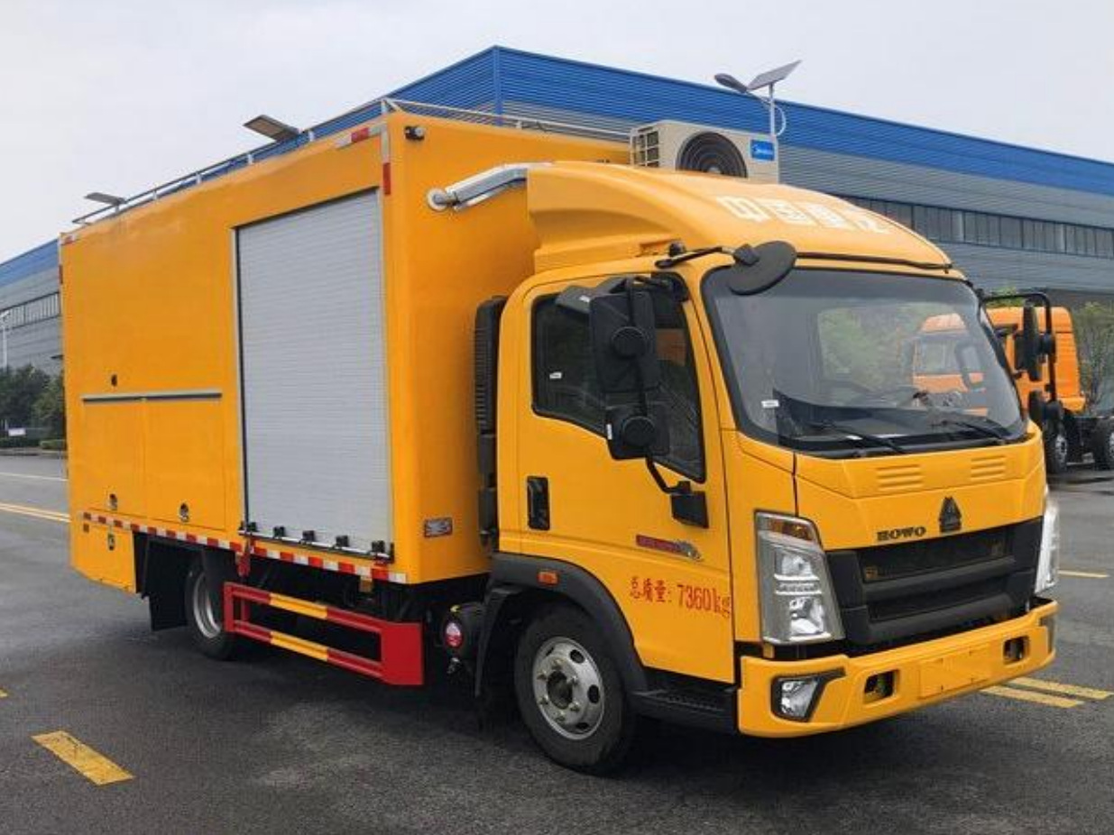 Sinotruk Howo UV Pipe Repair Truck product view