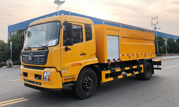 Dongfeng Tianjin 10m³ Sewer Jetter & Cleaning Truck detail view 4