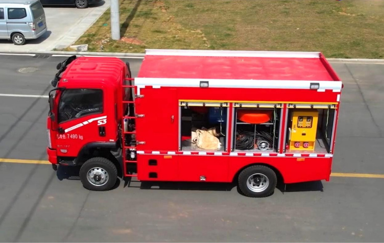 Dongfeng S3 Drainage Rescue Truck detail view 2