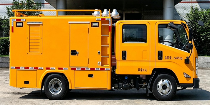 Jiangling Emergency Lighting Truck detail view 5