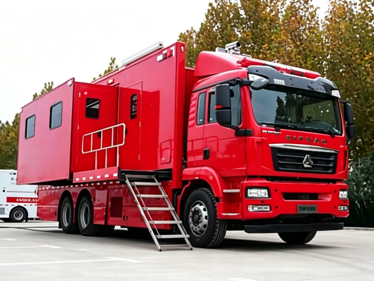 Sinotruk Howo Communication Command Fire Truck product view