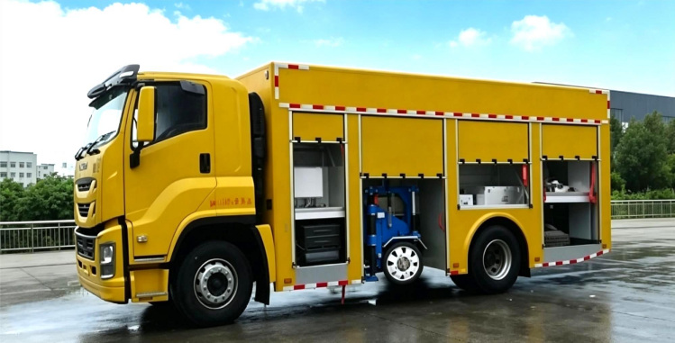 Isuzu Giga Highway Inspection Truck detail view 4