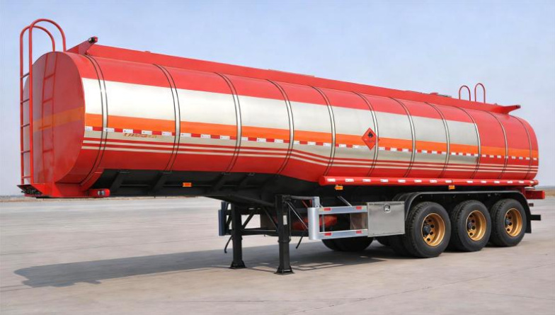 32m³ Asphalt Transport Semi-trailer detail view 3