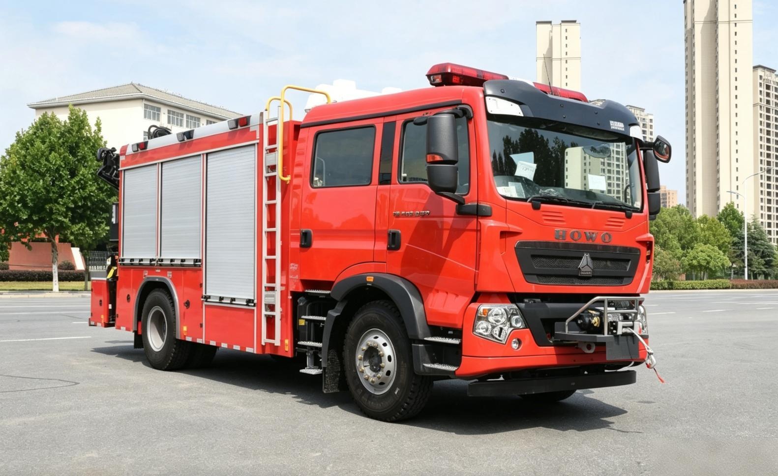Sinotruk HOWO T5G Fire Rescue Truck product view