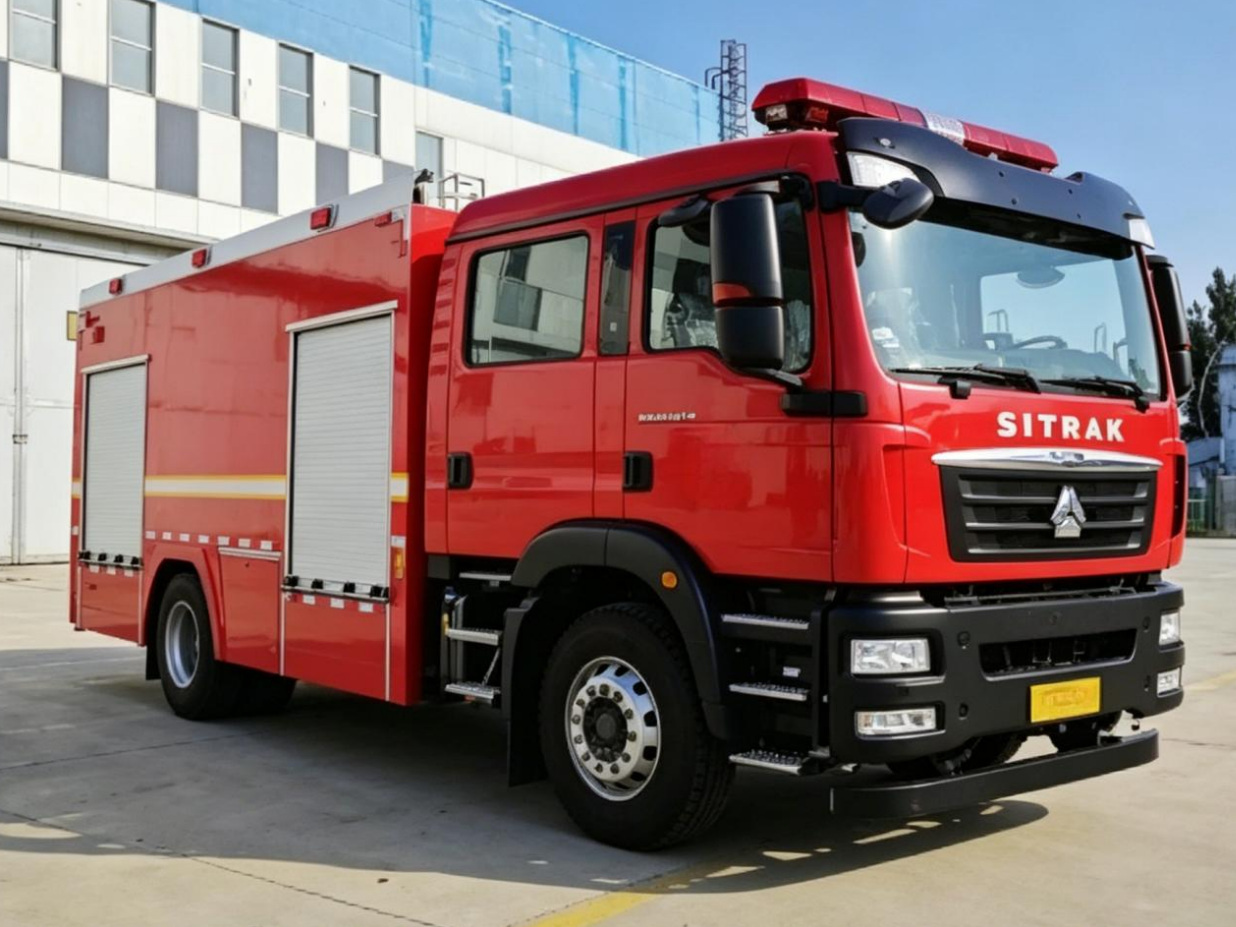 Sinotruk SITRAK 4×2 Fire Drone Transport Truck product view